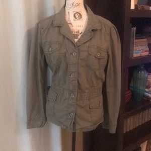 Army green jacket St. John’s Bay.